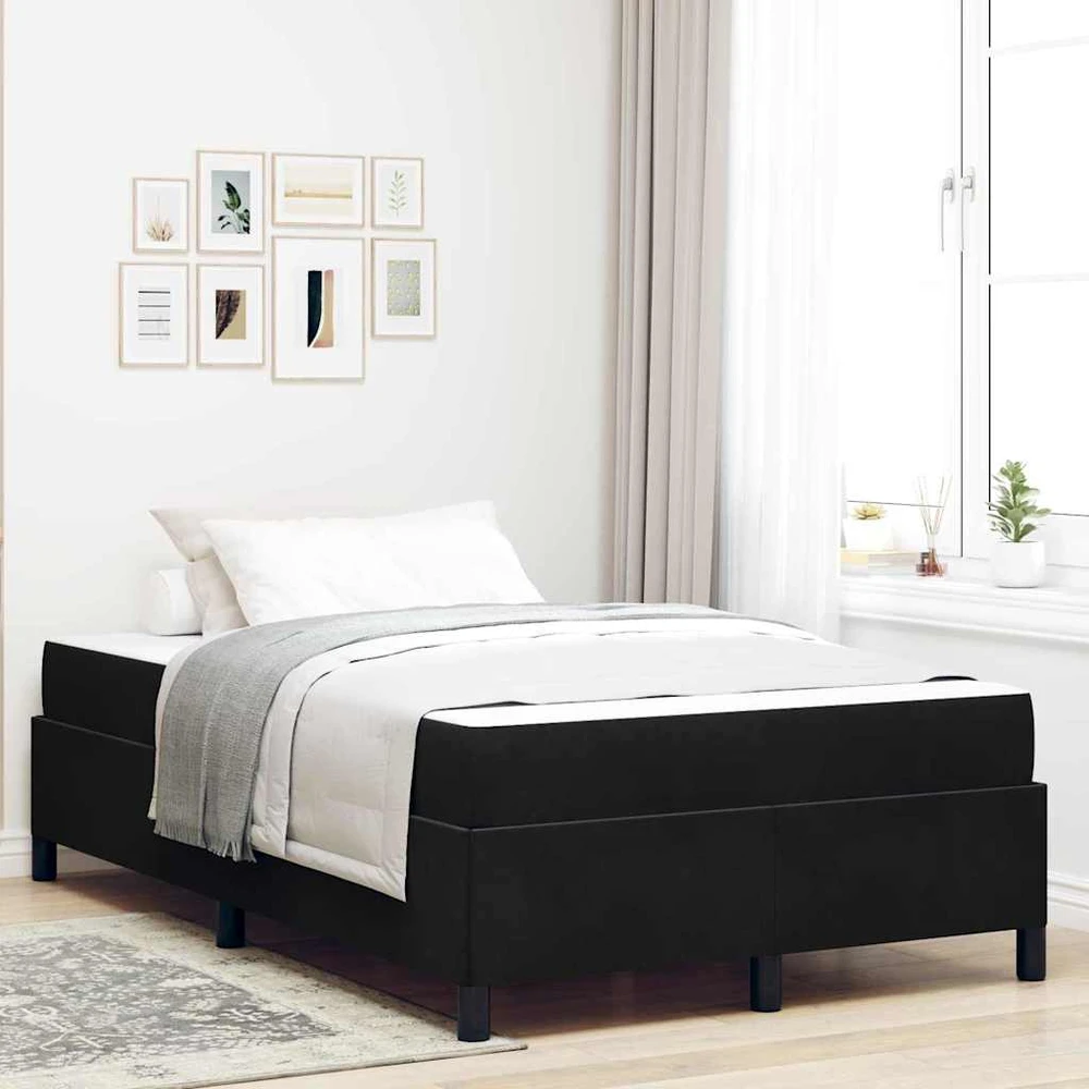 Lova Lovos rėmas Juoda 120 x 190 cm audinys