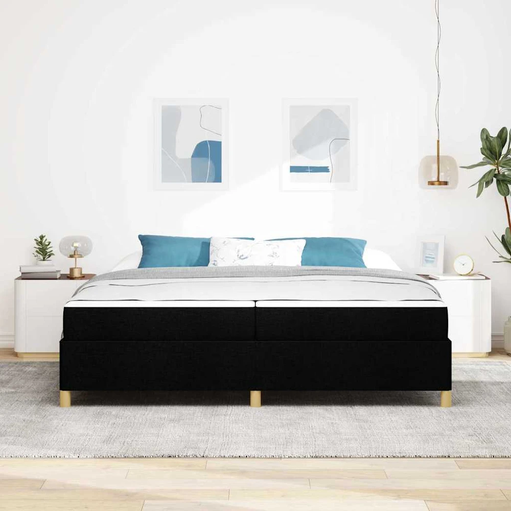 Lovos rėmas Juoda 200 x 200 cm audinys