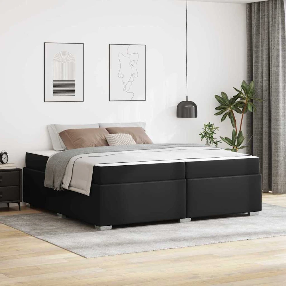 Lovos rėmas Juoda 200 x 200 cm audinys