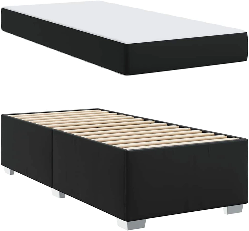 Lova Lovos rėmas Juoda 90 x 200 cm audinys