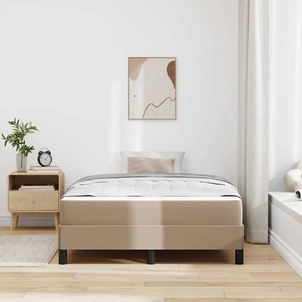 Lova Lovos rėmas su čiužiniu Kapučino 120 x 200 cm audinys