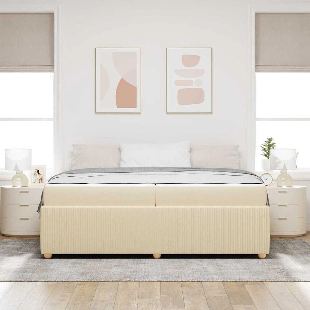 Lovos rėmas Kreminė 200 x 200 cm audinys