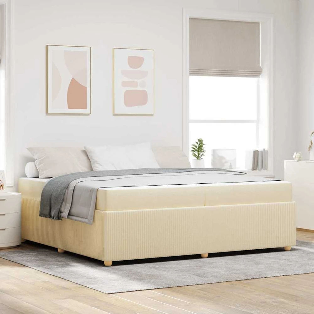 Lovos rėmas Kreminė 200 x 200 cm audinys