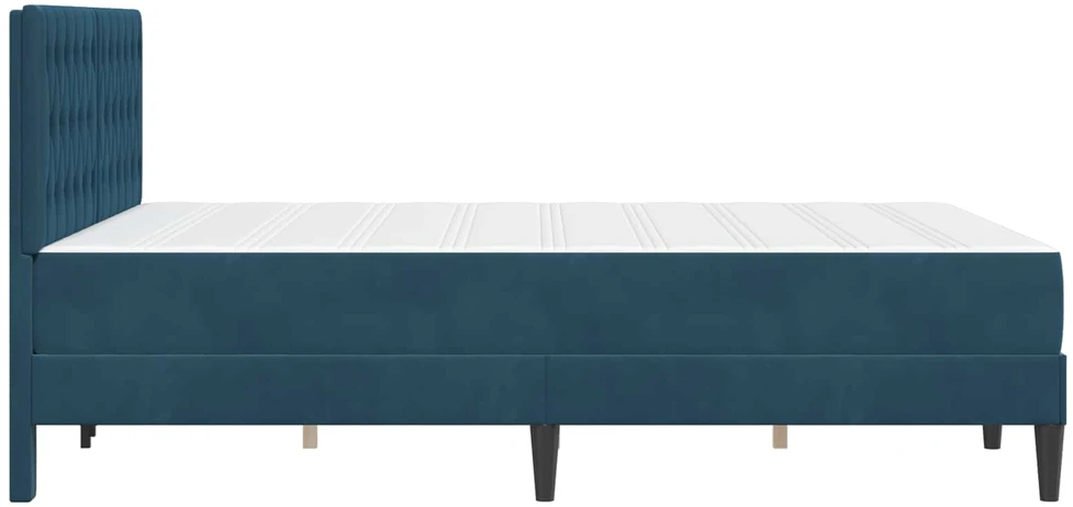 Čiužinys Lovos rėmas su čiužiniu Mėlyna 160 x 200 cm Aksomas