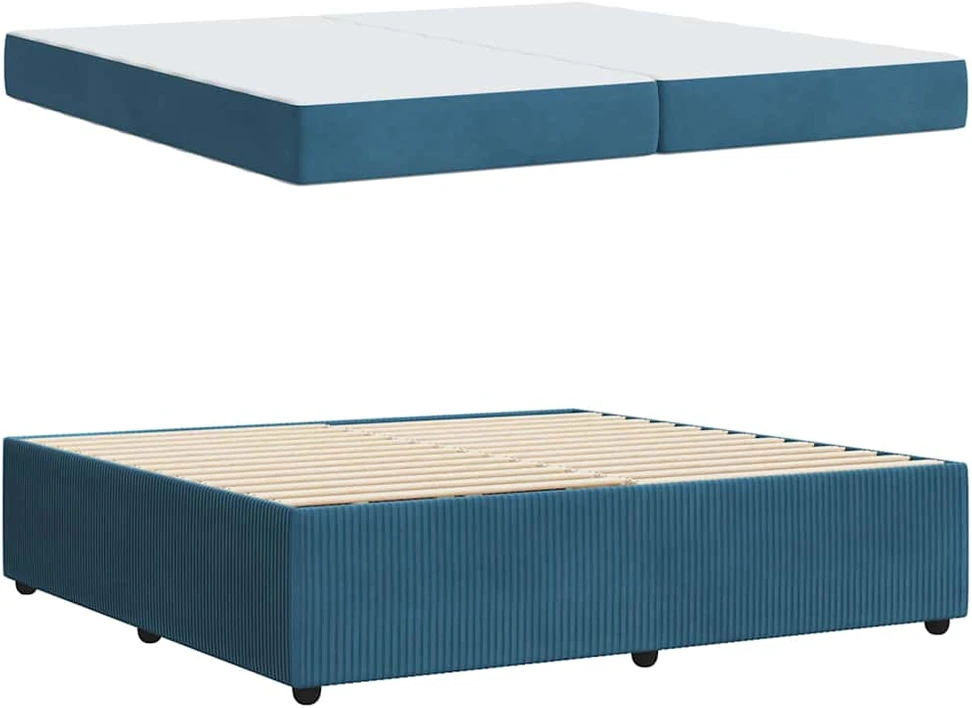 Lovos rėmas Mėlyna 200 x 200 cm audinys