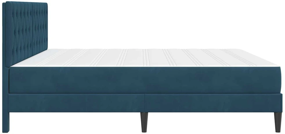 Čiužinys Lovos rėmas su čiužiniu Mėlyna 200 x 200 cm Aksomas