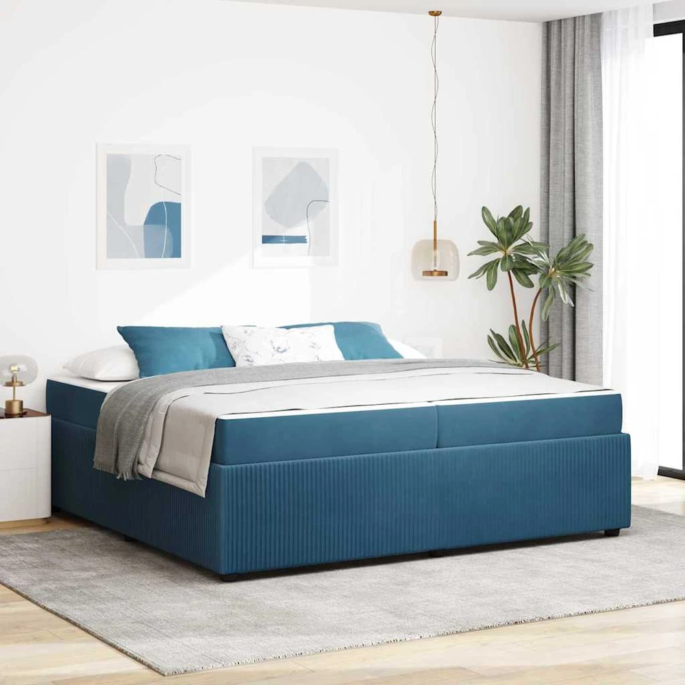 Lovos rėmas Mėlyna 200 x 200 cm audinys