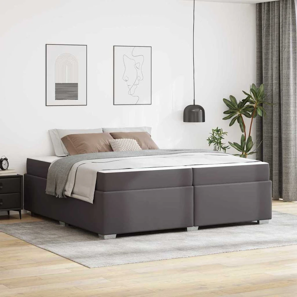 Lovos rėmas Pilka 200 x 200 cm audinys