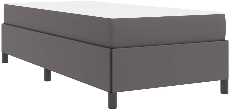Lova Lovos rėmas su čiužiniu Pilka 80 x 200 cm audinys