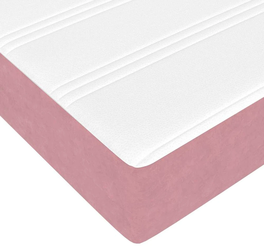 Lova Lovos rėmas Rožinė 120 x 200 cm audinys