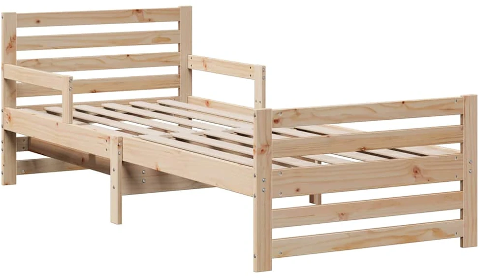 Lova Lovos rėmas su išsiplėčiančiu čiužiniu Ruda 80 x 200 cm