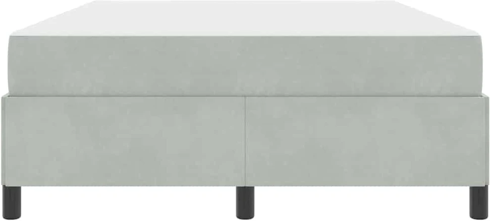 Lovos rėmas Šviesiai pilka 140 x 200 cm audinys