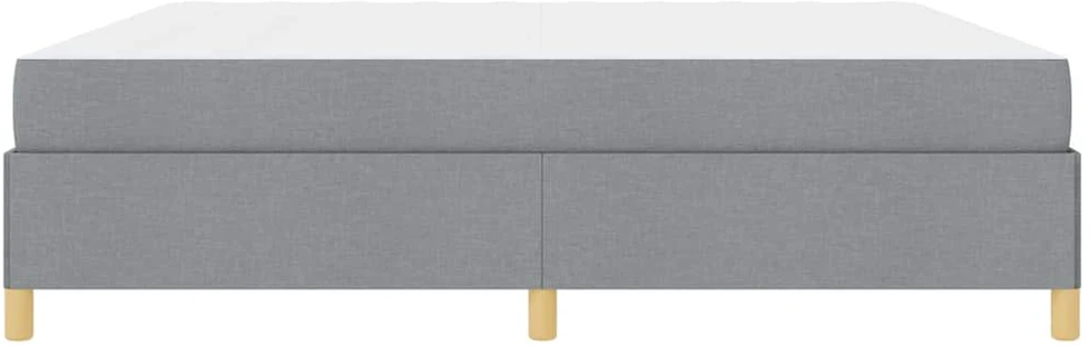 Lovos rėmas Šviesiai pilka 200 x 200 cm audinys