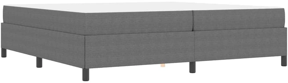 Lovos rėmas su čiužiniu Šviesiai pilka 200 x 200 cm audinys