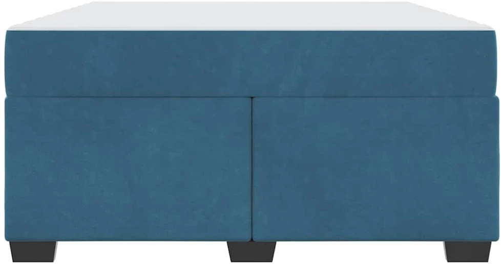 Lovos rėmas su čiužiniu Tamsiai mėlyna 140 x 200 cm audinys