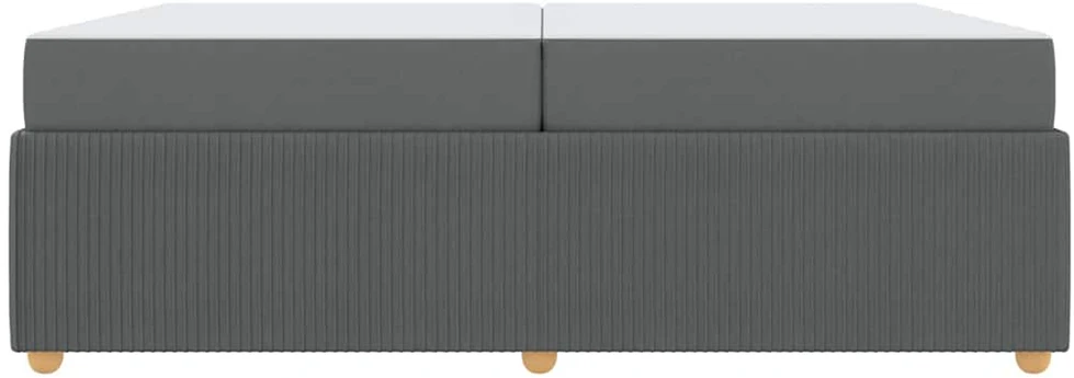 Lovos rėmas Tamsiai pilka 200 x 200 cm audinys