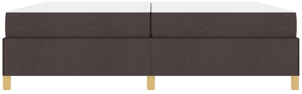 Lovos rėmas Tamsiai rudas 200 x 200 cm audinys