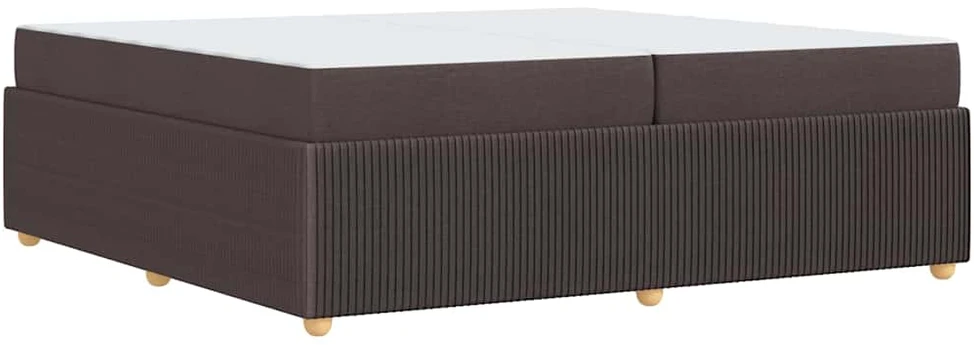 Lovos rėmas Tamsiai rudas 200 x 200 cm audinys