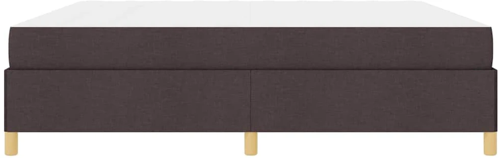 Lovos rėmas Tamsiai rudas 200 x 200 cm audinys