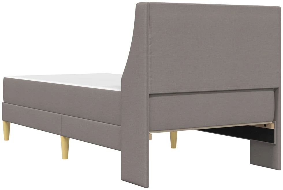 Čiužinys Lovos rėmas su čiužiniu 80x 200 cm Nuimamas dangtis Taupe