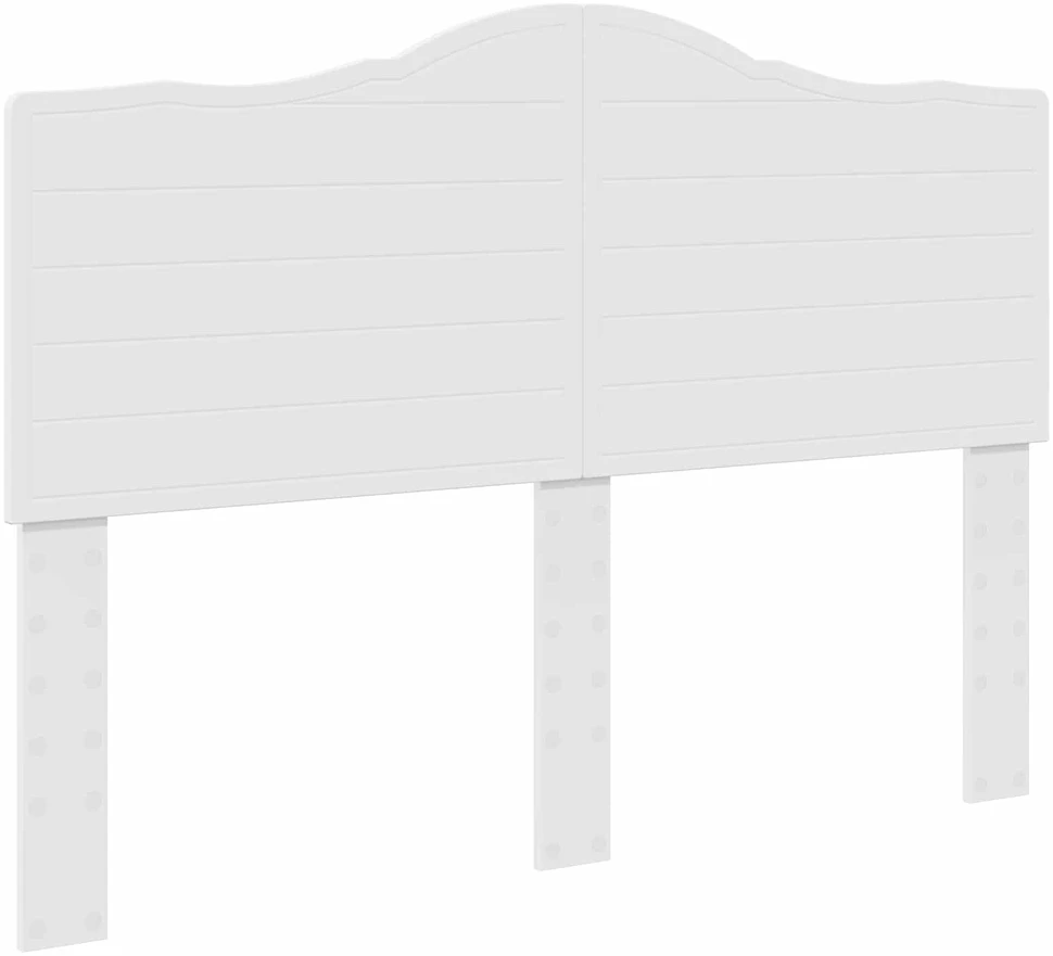 Lovos rėmas su stalčių Balta 140 x 200 cm Apdirbta mediena