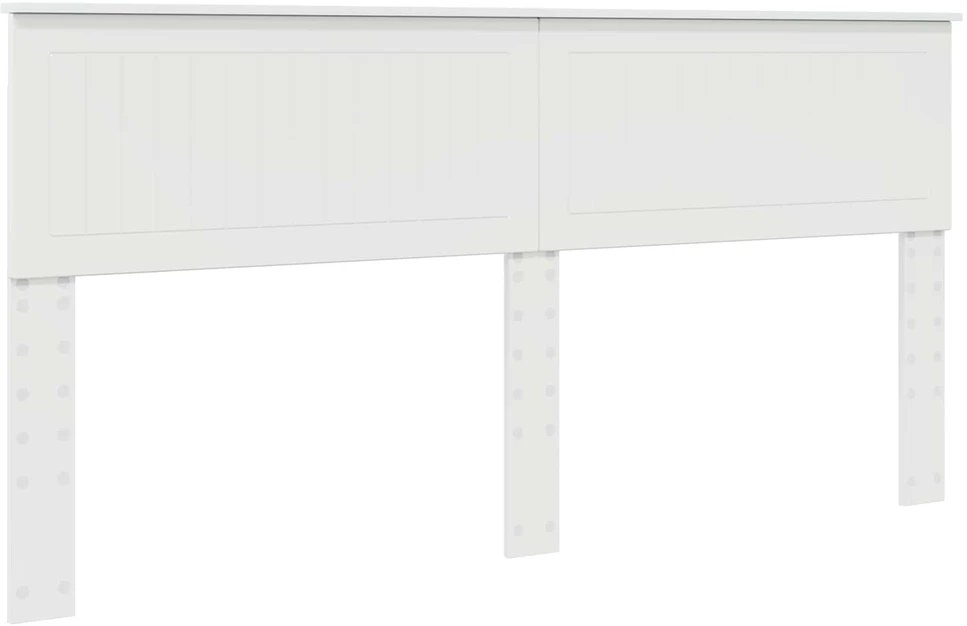 Lovos rėmas su stalčių Balta 180 x 200 cm Apdirbta mediena