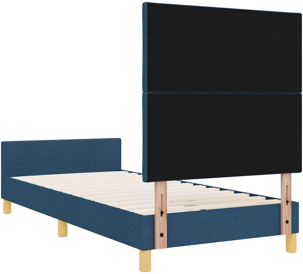 Lovos rėmas su galvūgalio Mėlyna 100 x 200 cm audinys