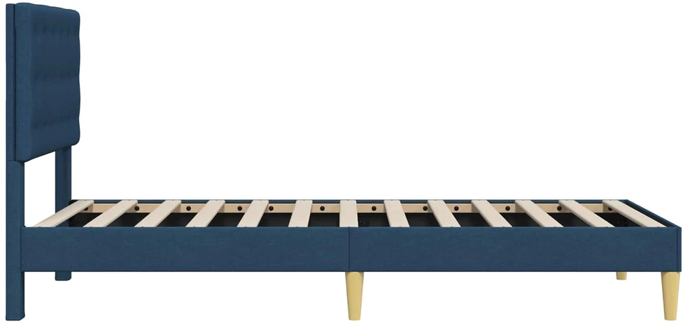 Lova Lovos rėmas su galvūgalio Mėlyna 80 x 200 cm Audinys