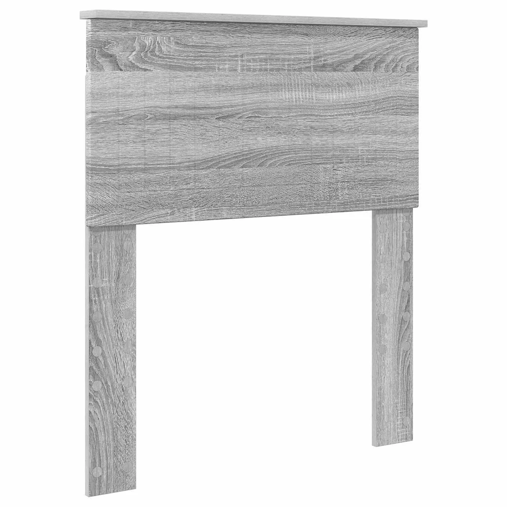 Lova Lovos rėmas su stalčių Pilko Sonamos ir sidabro 75 x 190 cm