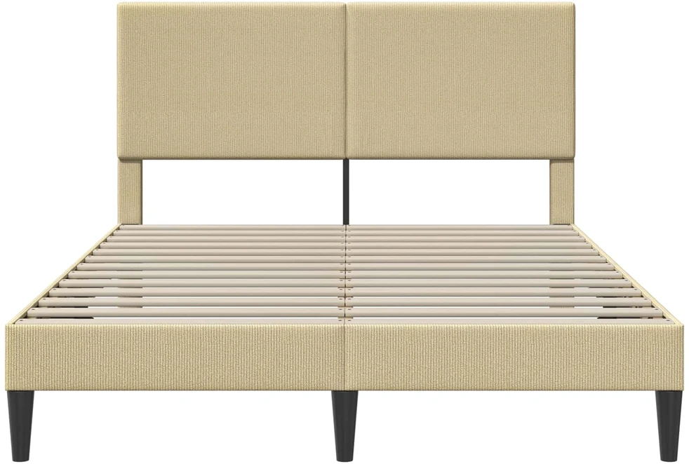 Lovos rėmas su galvūgalio Šviesiai žalia pilka 160 x 200 cm