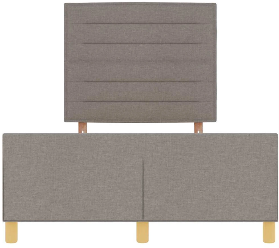 Lova Lovos rėmas su galvūgalio Tortora 120 x 200 cm audinys