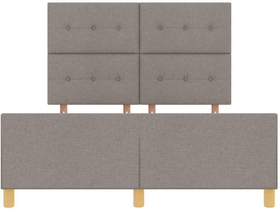 Lovos rėmas su galvūgalio Tortora 140 x 200 cm audinys