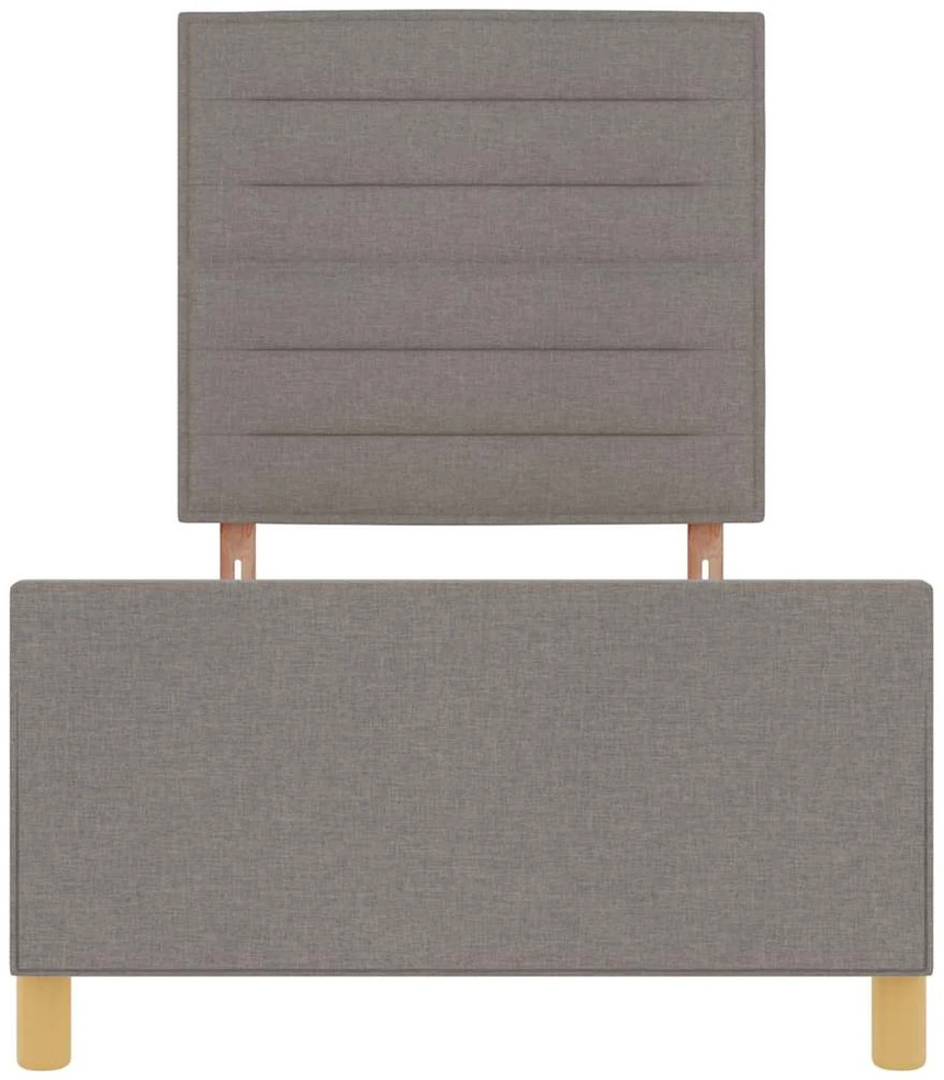 Lova Lovos rėmas su galvūgalio Tortora 90 x 200 cm audinys