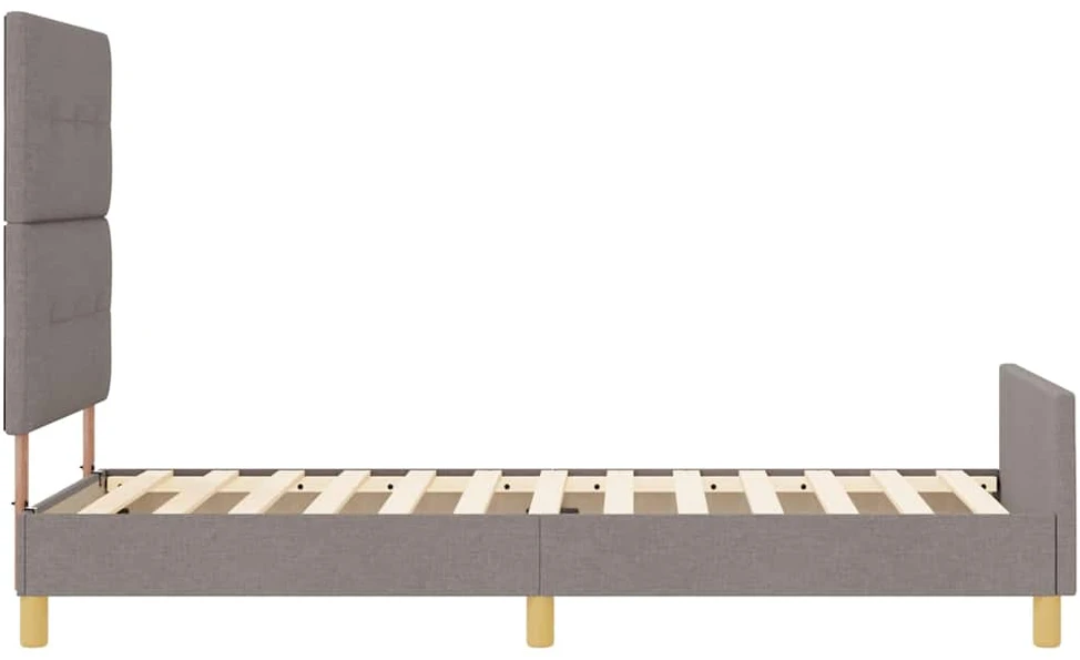 Lova Lovos rėmas su galvūgalio Tortora 100 x 200 cm audinys