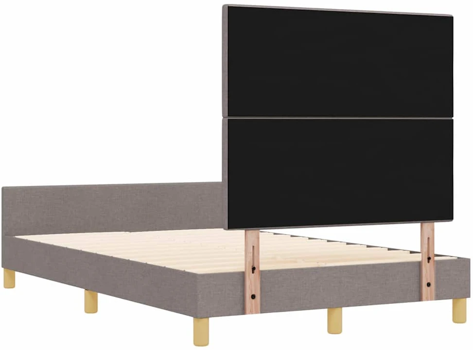 Lova Lovos rėmas su galvūgalio Tortora 120 x 190 cm audinys