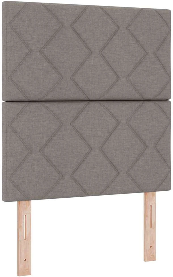Lova Lovos rėmas su galvūgalio Tortora 80 x 200 cm audinys