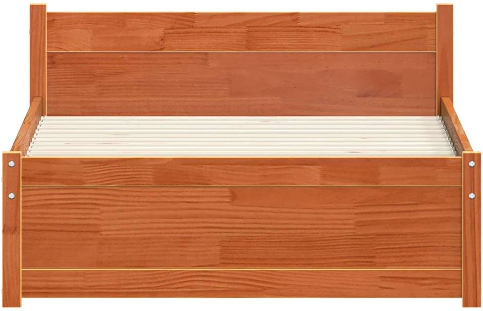 Lova Lovos rėmas su galvūgalio Vaško ruda 205.5 x 95.5 x 51 cm