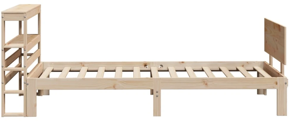 Lovos rėmas su galvūgaliu, 75x190cm, pušies medienos masyvas
