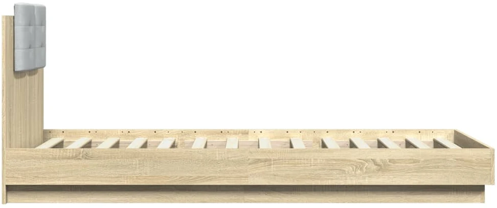 Lovos rėmas su galvūgaliu, ąžuolo, 100x200cm, apdirbta mediena