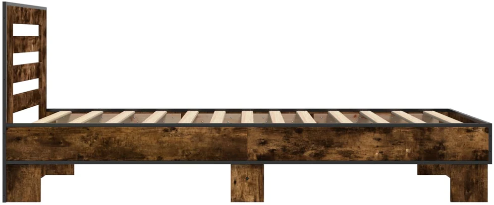Lova Lovos Rėmas su Galvūgaliu Dūminio ąžuolo 80 x 200 cm