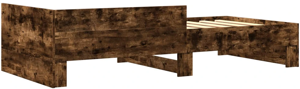 Lova Lovos Rėmas su Galvūgaliu Dūminio ąžuolo 80 x 200 cm