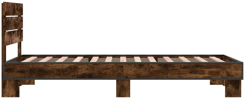 Lova Lovos Rėmas su Galvūgaliu Dūminio ąžuolo 80 x 200 cm