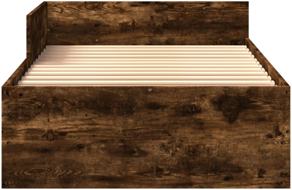 Lova Lovos Rėmas su Galvūgaliu Dūminio ąžuolo 80 x 200 cm
