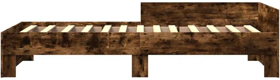 Lova Lovos Rėmas su Galvūgaliu Dūminio ąžuolo 80 x 200 cm