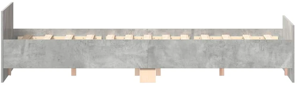 Lovos rėmas su galvūgaliu ir kojūgaliu, betono, 150x200cm