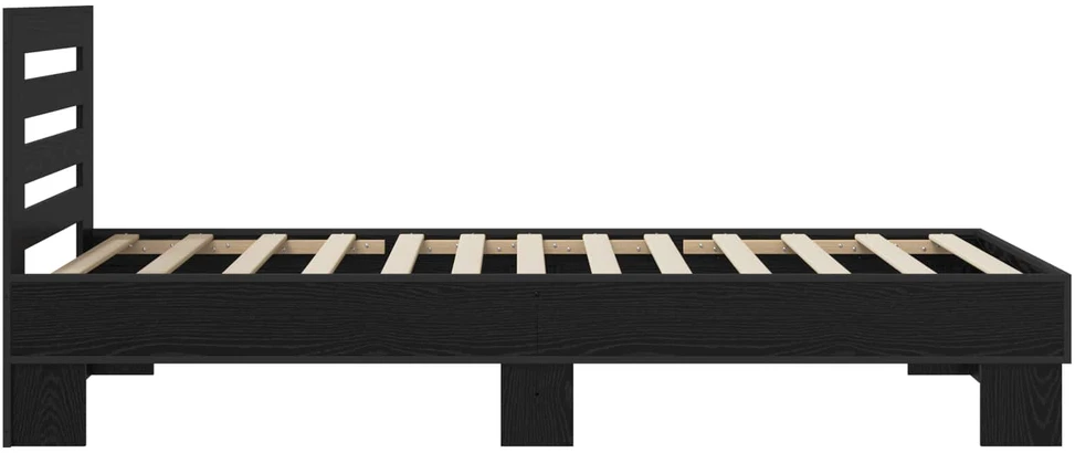 Lova Lovos Rėmas su Galvūgaliu Juodojo ąžuolo 80 x 200 cm
