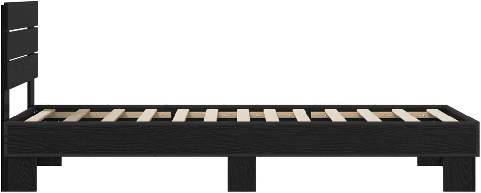 Lova Lovos Rėmas su Galvūgaliu Juodojo ąžuolo 80 x 200 cm