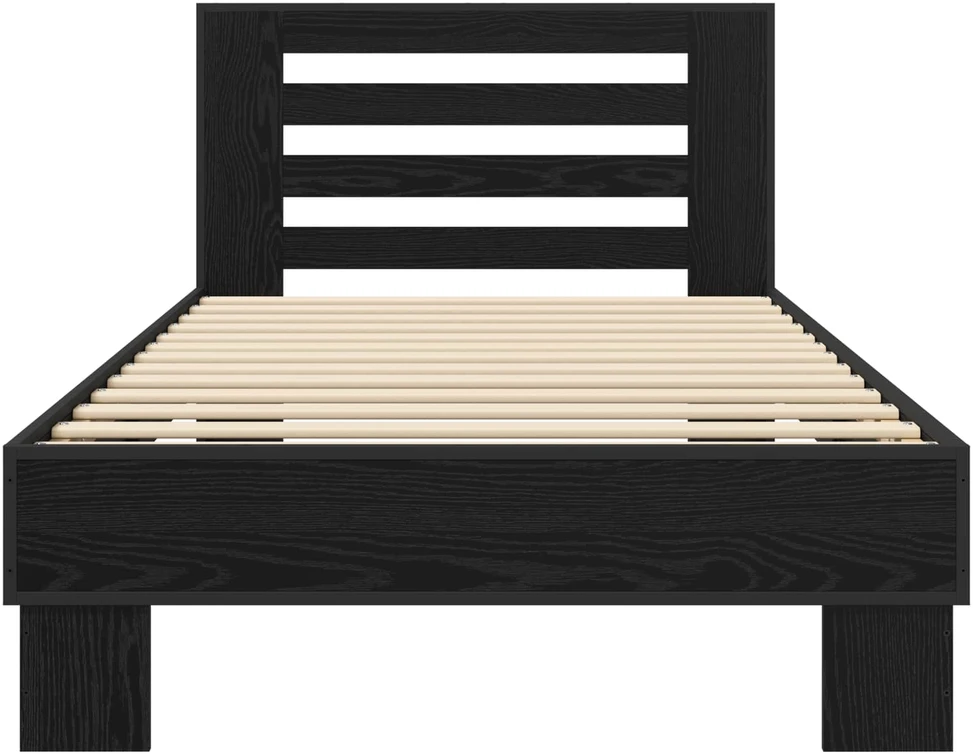 Lova Lovos Rėmas su Galvūgaliu Juodojo ąžuolo 80 x 200 cm