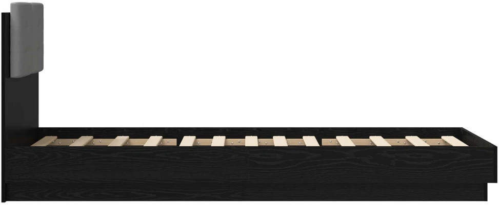 Lova Lovos Rėmas su Galvūgaliu Juodojo ąžuolo 80 x 200 cm