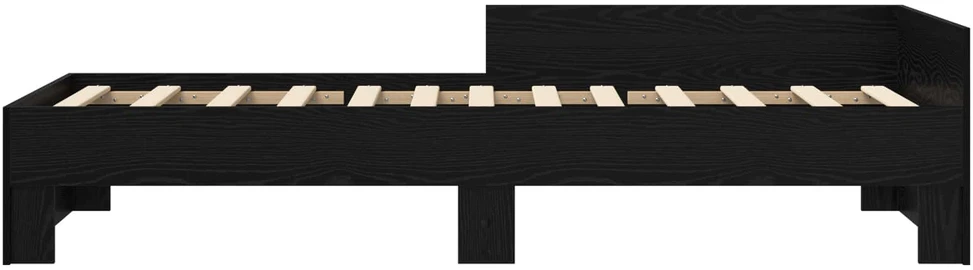 Lova Lovos Rėmas su Galvūgaliu Juodojo ąžuolo 80 x 200 cm